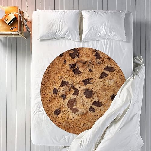 Miniatura 5 de Manta de galletas gigante, manta de comida suave y divertida, manta de galleta para adultos, regalo de franela para adolescentes, niños y niñas,