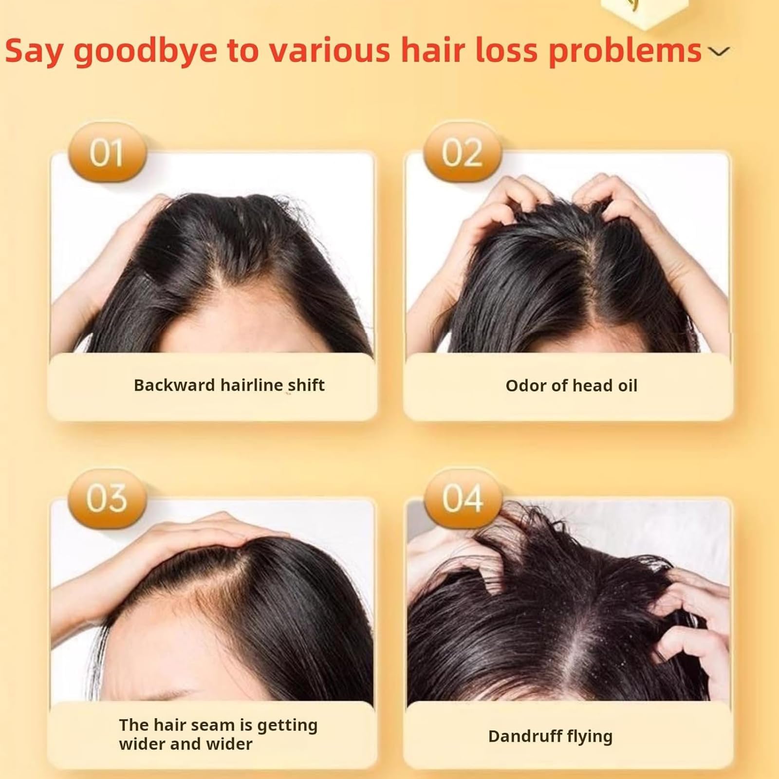 Champú nutritivo de raíz de ginseng, champú anticaída con control de aceite suave, champú anticaída para el crecimiento del cabello, fortalece el cabello