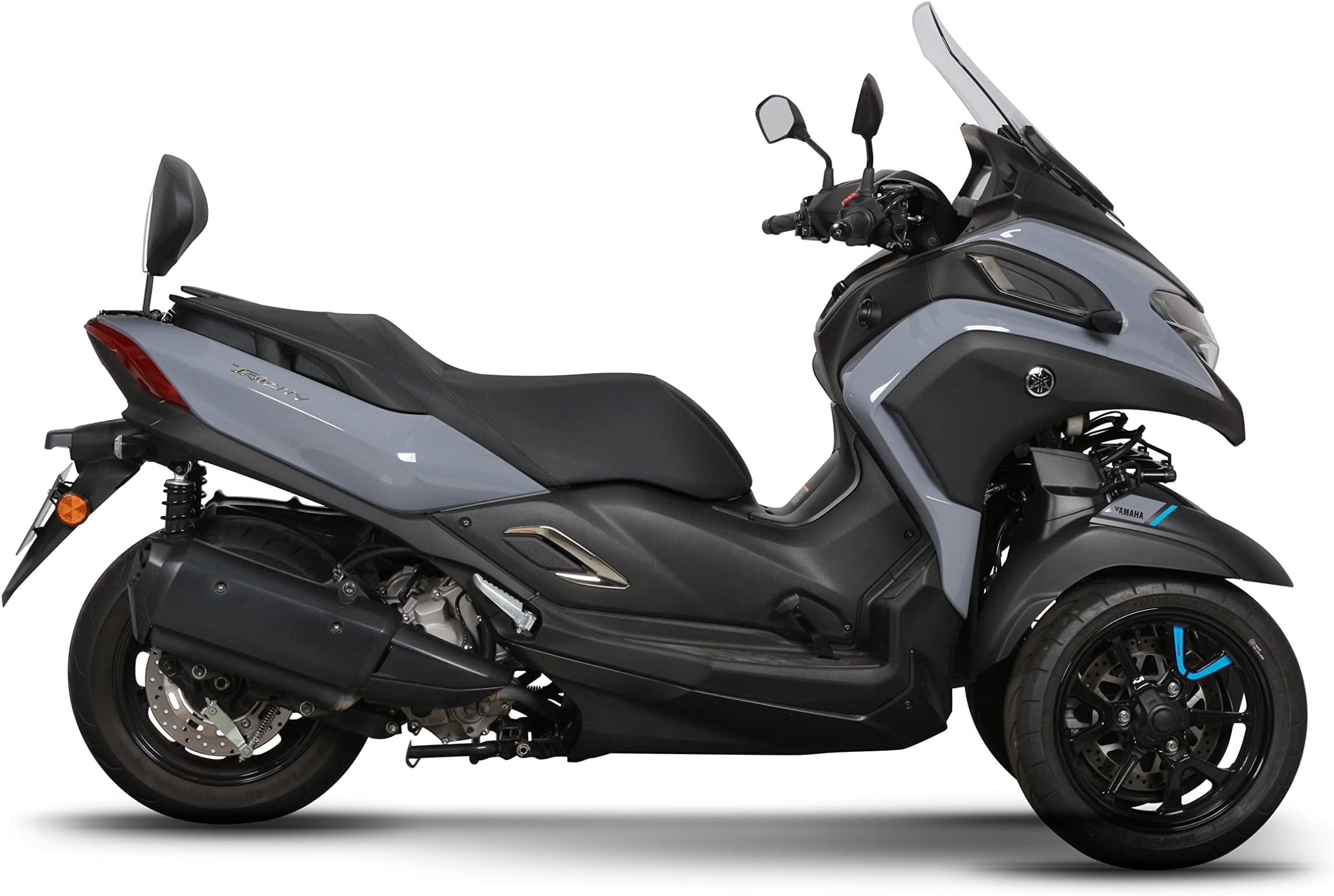 SHAD Y0XM37RV Backrest Kit Yamaha X-Max 300 (2017), Black, Size Normal