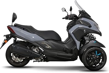 SHAD Y0XM37RV Backrest Kit Yamaha X-Max 300 2017, Black, Size Normal