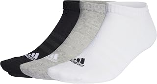 Unisex Cushioned Sportswear 3 Pairs No Show Socks