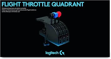 Logitech Pro Flight Throttle Quadrant Joystick