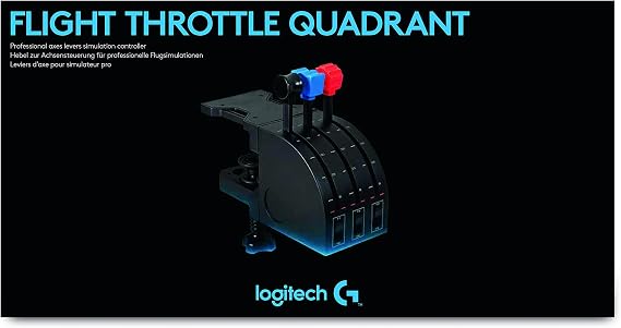 Logitech Pro Flight Throttle Quadrant Joystick