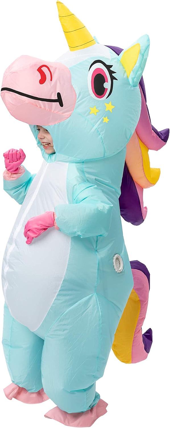 Spooktacular Creations Child Unisex Unicorn Full Body Inflatable Costume