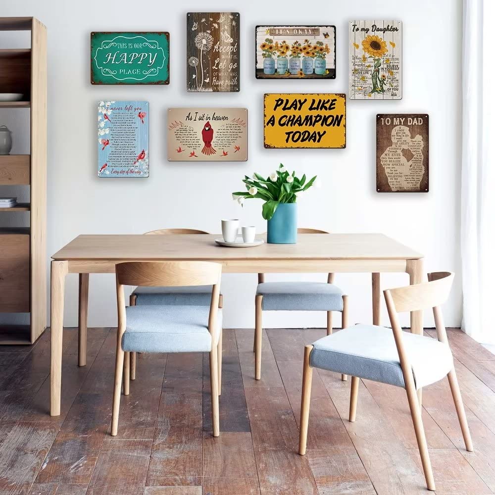 Targa In Latta Personalizzata 30x30cm - Con Logo/Testo Per Decorazione - Foto 2