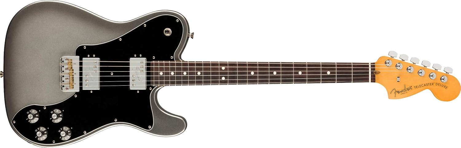 Fender American Professional II Telecaster Deluxe - Mercury with Rosewood Fingerboard
