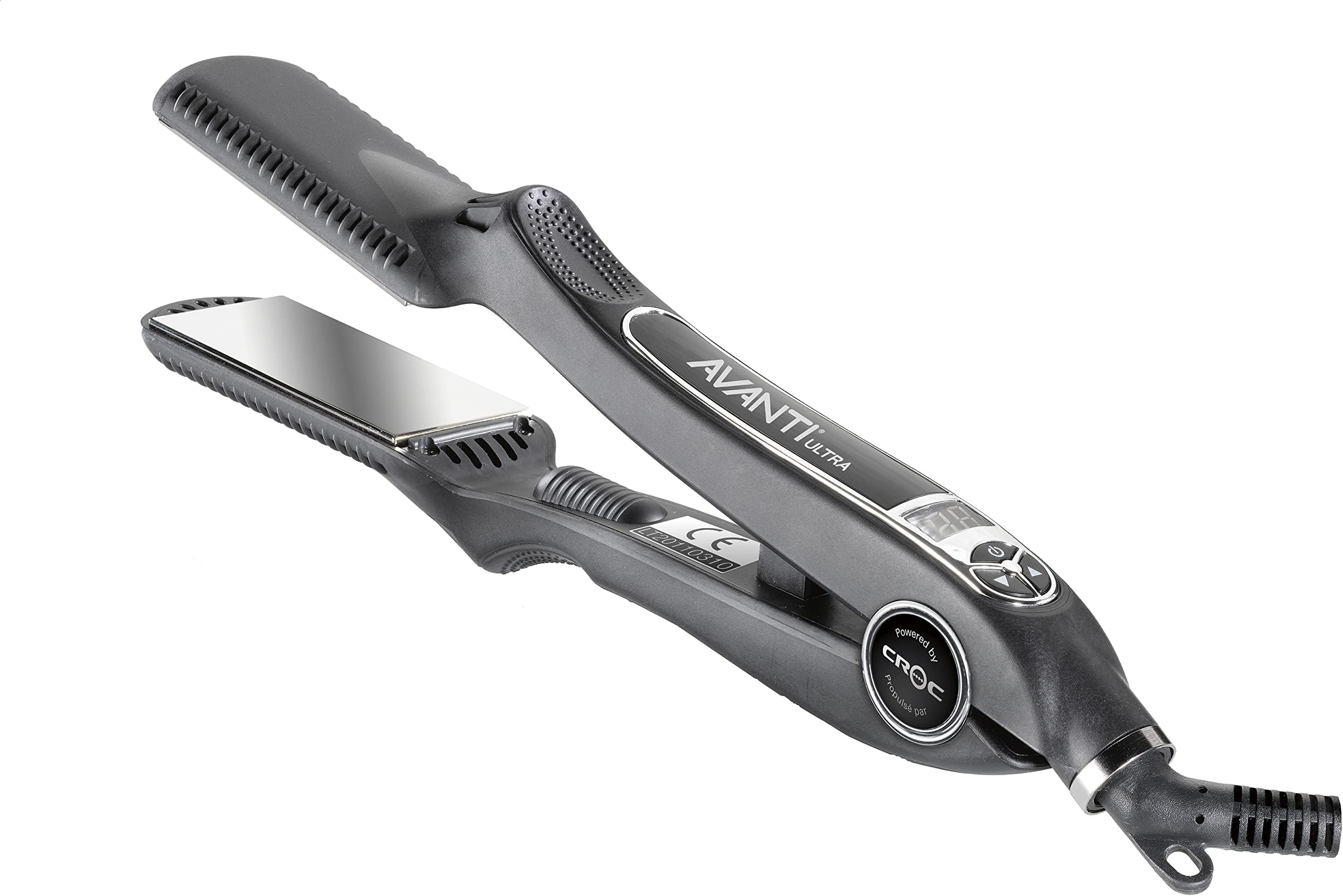 Avanti Wet-Dry Nano Ceramic Silver Digital Flat Iron 1-3/8" - WDAVCROC