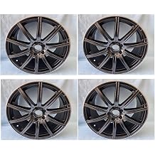 4pc 19" AMG E63S STYLE BLACK WHEELS RIMS FITS MERCEDES BENZ S400 S320 S430 S500 S550