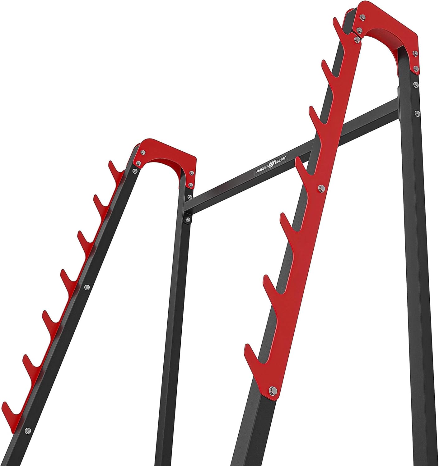 Marbo Sport Hantelablage Kniebeugenständer Ablage Langhantel Ständer Squat Rack MH-S204