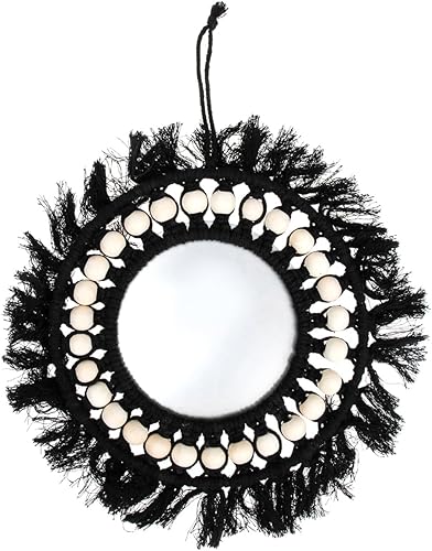 BESPORTBLE Tapiz hecho a mano, decoración de mano, decoración bohemia para el hogar, decoración bohemia de macramé, tapiz de pared tejido, tapiz de