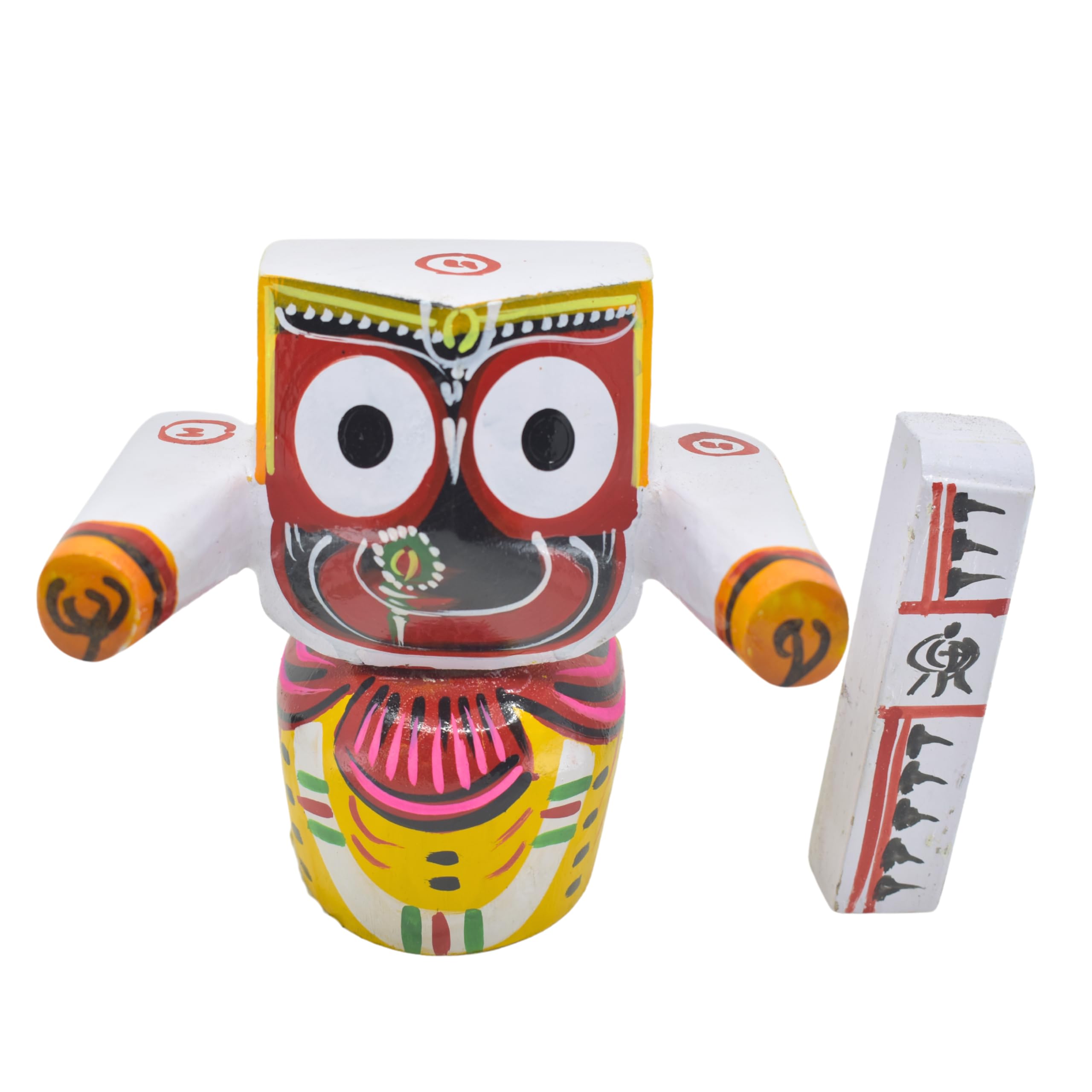 Jagannath Idol - Wooden Shree Krishna Statue -6