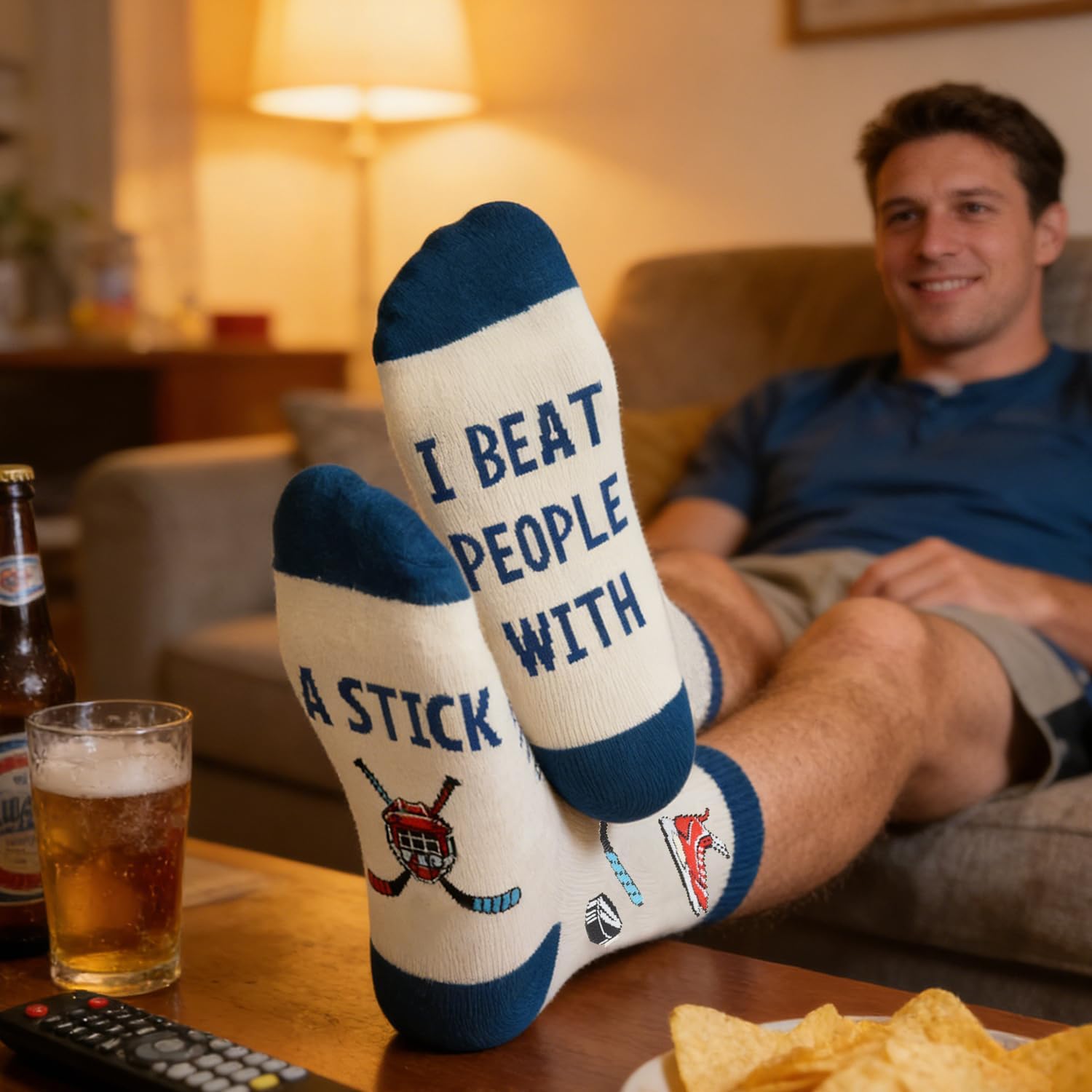 GOLIN Funny Socks Christmas Stocking Stuffers for Adult Teens Sport Lover