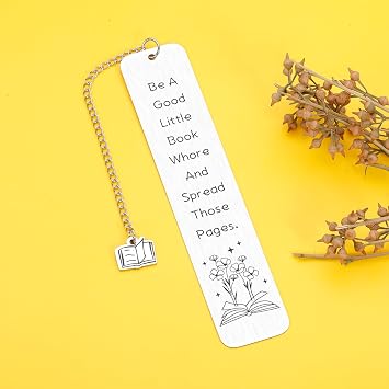 Funny Bookmarks for Women Adult Spicy Bookmark for Book Lovers Bookish Gifts for Female Bestie Friends BFF Her Bookworms Spicy Book Readers Reading Day Gifts Birthday Valentines Day Book Club Gift