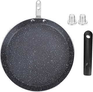 Non Stick Frying Pan Radiant Cooker Induction Cooking Tool Breakfast Pancake Egg Pizza For Home Family (Medium size (8 inches))