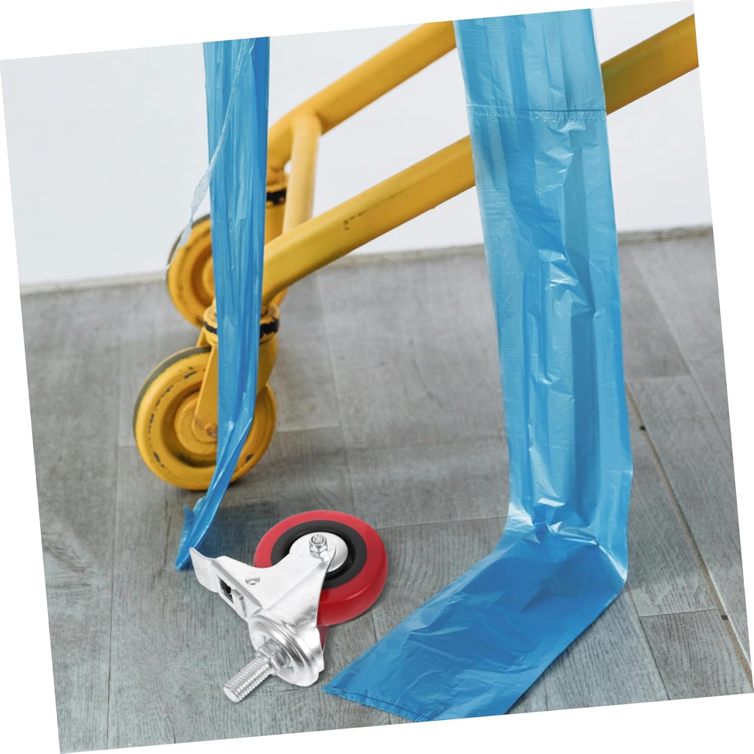 STOBAZA 4pcs Wheel Barrow Wheel for Garden Wagon Hand Cart Tool Cart Under Car Roller Caster