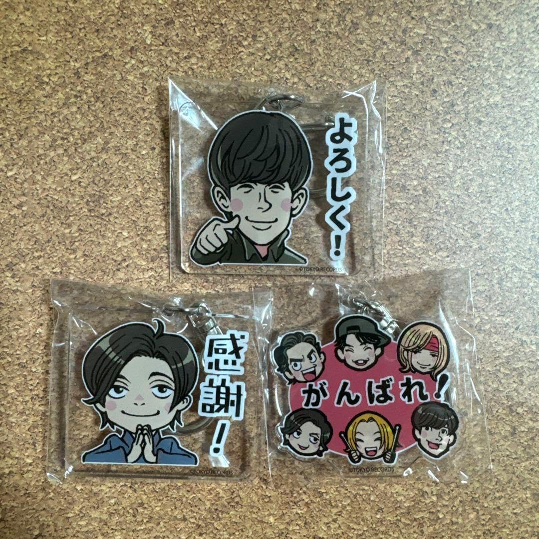 ロックオンソーシャルクラブ 3点セット