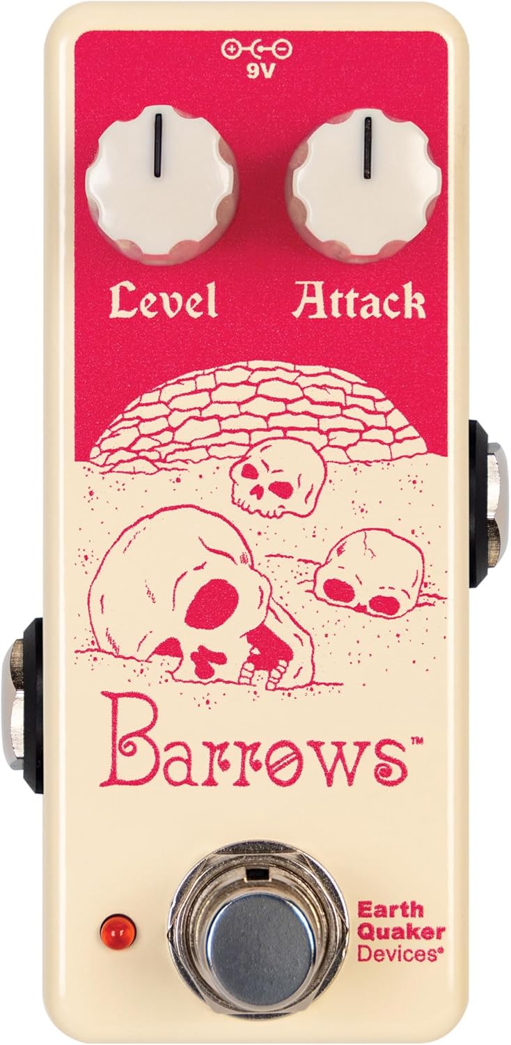 EarthQuaker Devices Barrows Fuzz Pedal - White