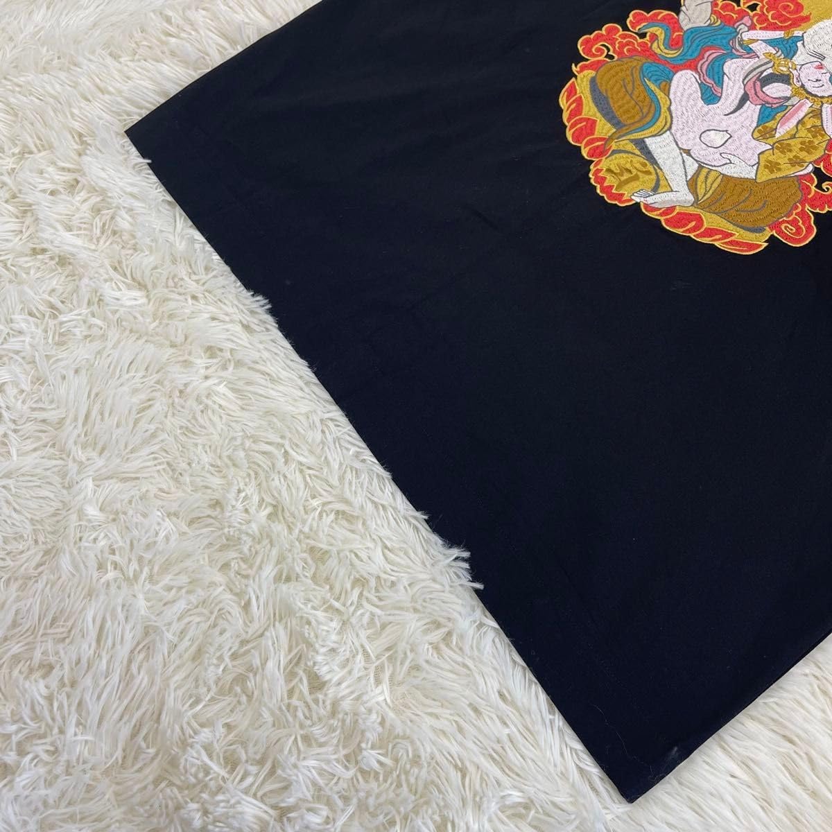 FR2 エフアールツー フリース ハーフジップ 袖太 ビック刺繍ロゴ Lサイズ FR2 エフアールツー フリース ハーフジップ 袖太 ビック刺繍ロゴ L