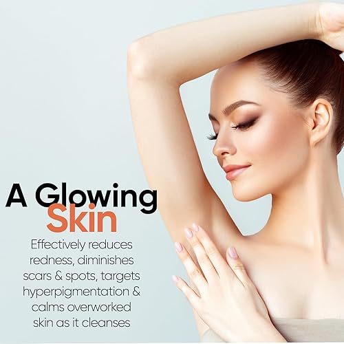 Miniatura 7 de Jabón de papaya para rostro y cuerpo  Barra de jabón de papaya iluminadora para manchas oscuras  Reduce el acné, limpia cicatrices e incluso el tono