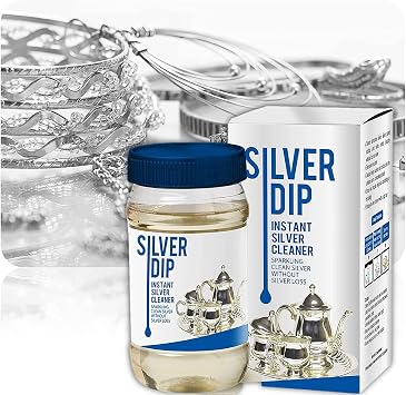 Silver Dip Modicare Silver Dip Instant Silver Cleaner For Home & Kitchen Use, Instant Silver Cleaner Without Silver Loss Silver Polish