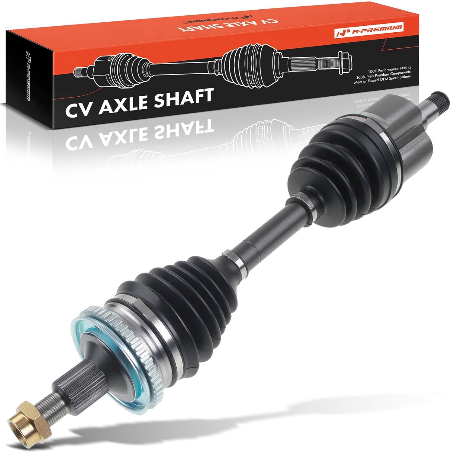A-Premium CV Axle Shaft Assembly Compatible with Chevrolet, Buick & Pontiac Models - Lumina, Monte Carlo, Regal, Grand Prix & Oldsmobile Cutlass Supreme - Front Right Passenger Side, Replace# 26019841