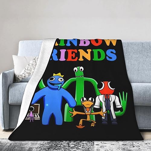 Manta de dibujos animados súper suave para todas las estaciones, manta de franela de vellón para cama, sala de estar, dormitorio, regalo para niños