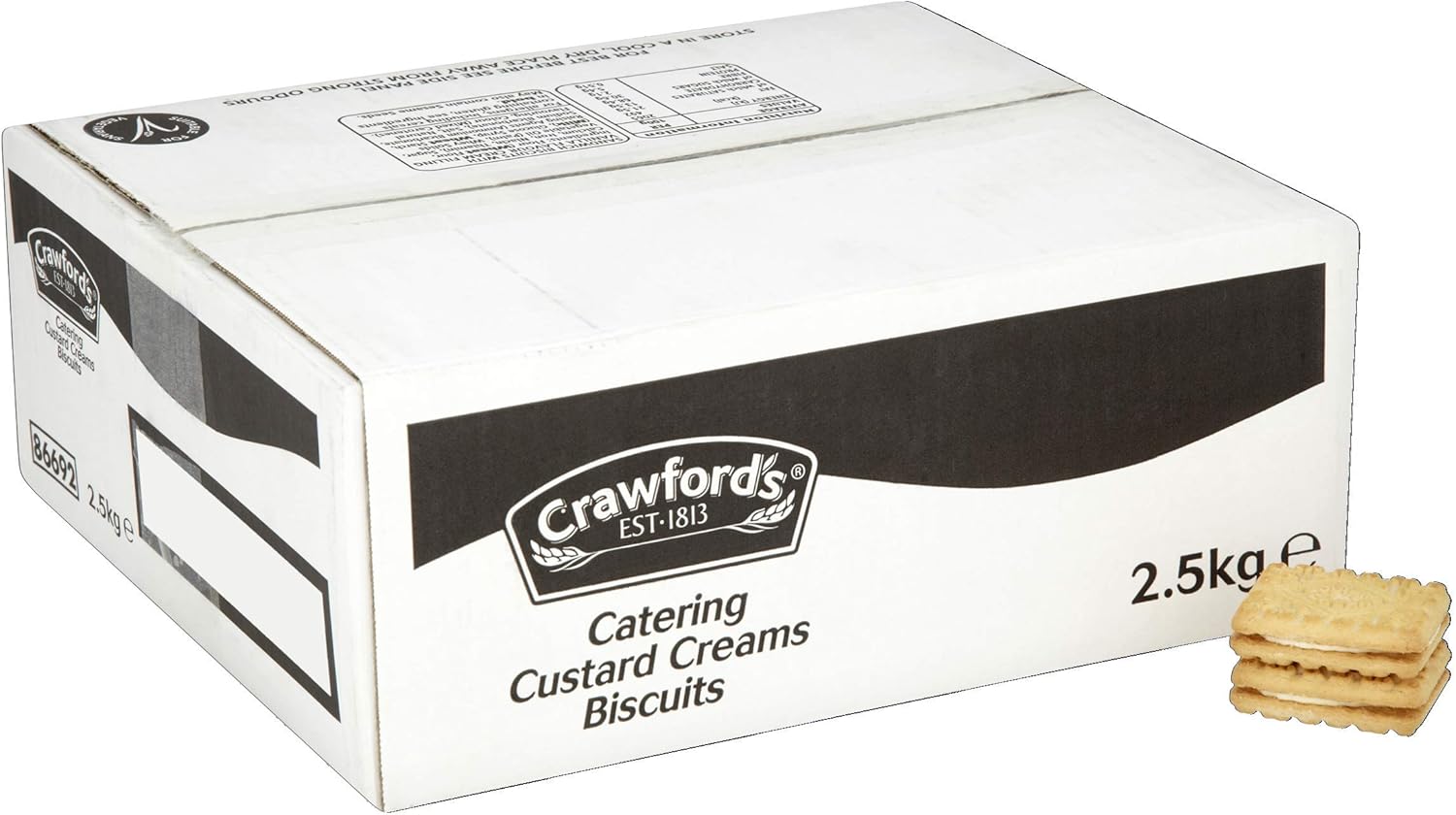 Crawford's Custard Creams Biscuits 2.5kg Amazon.co.uk Grocery
