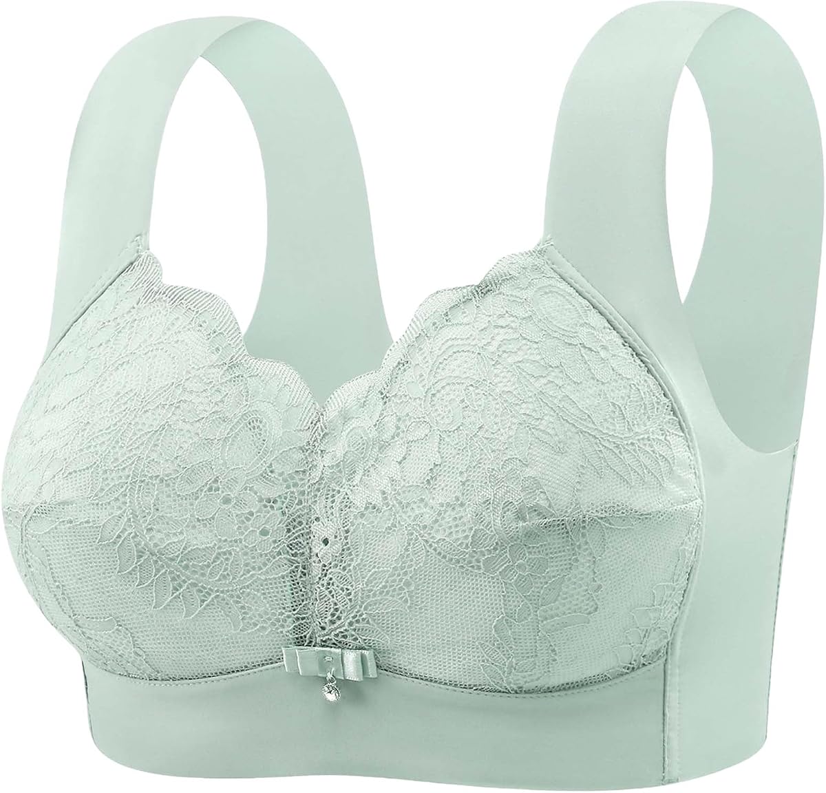 Sujetadores para mujeres mayores Flexión inalámbrica de apoyo sin aros Cobertura completa Cómoda Bralette 2026