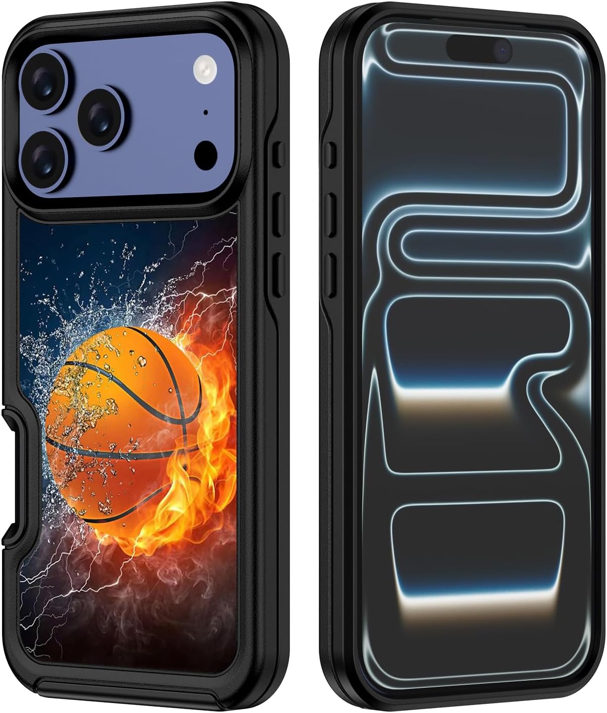 for iPhone 17 Pro Case - Cool Basketball