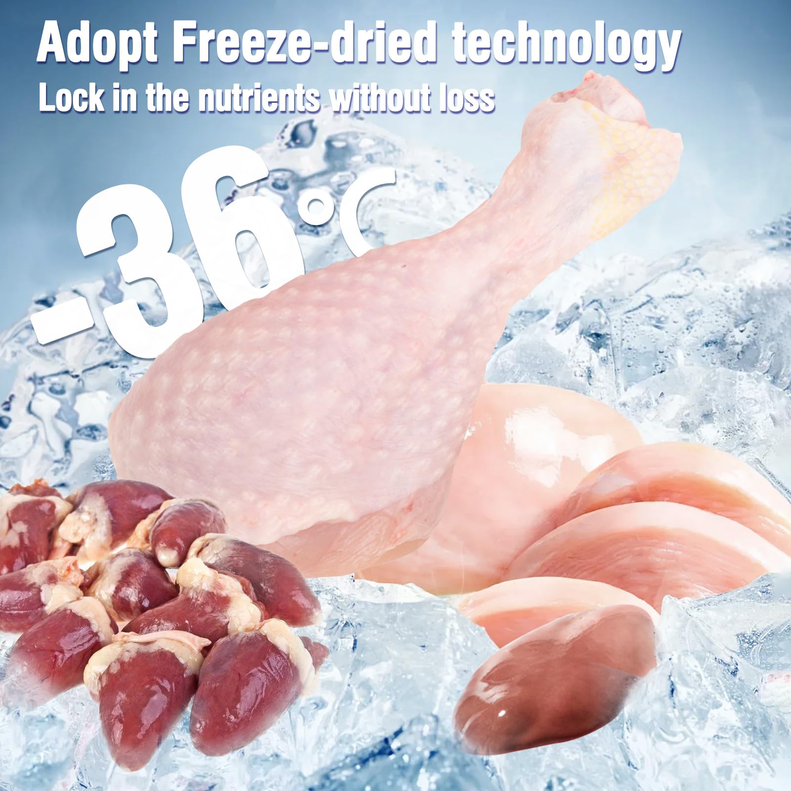 Freezed Dried Cat Chew Sticks, Cat Dental Treats for Freshens Breath and Controls Tartar, Feline Teething Sticks - image 7