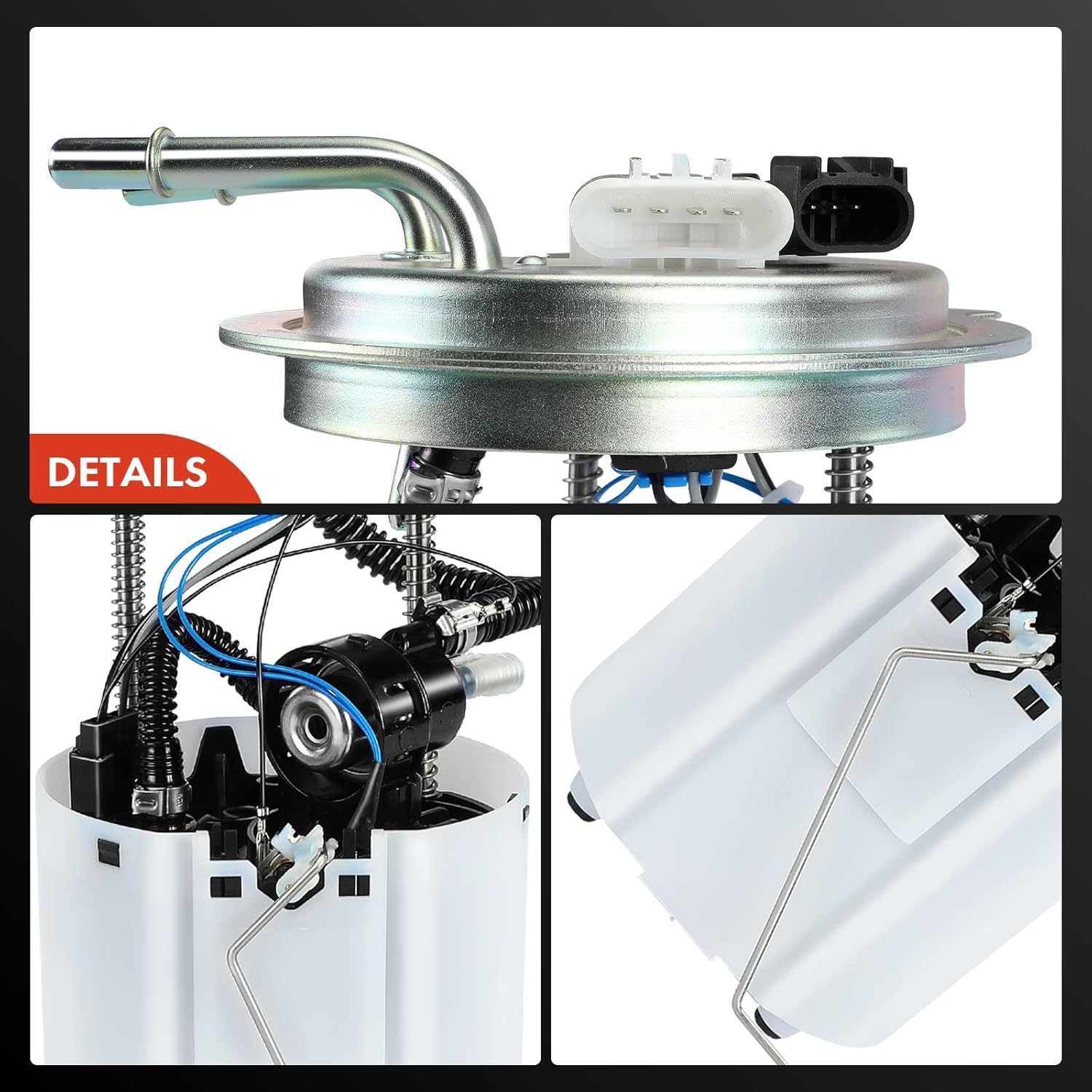 A-Premium Electric Fuel Pump Module Assembly with Pressure Sensor Compatible with Chevrolet/Chevy Tahoe 2008-2014 & GMC Yukon 2008-2014 & Cadillac Escalade 2009-2014, 5.3L 6.2L, Replace# 19206650 - Image 8