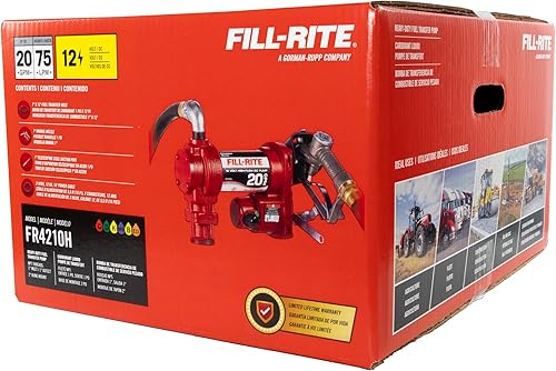 Miniatura 5 de Fill-Rite Bombas de Transferencia de Combustible de 12V y 20 GPM (Serie 4200)