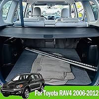 Vista 2 de Cubierta de carga para Toyota RAV4 2012 2006 2007 2008 2009 2010 2011 Accesorios Cubierta trasera del maletero Cubierta de seguridad del maletero