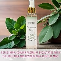 Vista 3 de Sweet Body Eucalyptus Mint Soft & Fresh Women’s Body Mist, Fine Fragranced Body Perfume Misting Spray, Sensual light scent Fragrance, Hair & Body