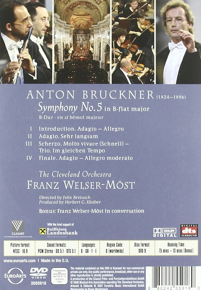 (未使用･未開封品)　Johannes Brahms Cycle (The Cleveland Orchestra/Franz Welser-Most) [Blu-ray] df5ndr3 Amazon.com: Johannes Brahms Cycle (The Cleveland Orchestra