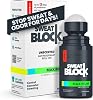 SweatBlock Antiperspirant Roll-on - Maximum Clinical Strength Antiperspirant for Women & Men perfect for Hyperhidrosis, Excessive Sweat, Odor - Block Sweat for Days Per Use - 1.2 FL OZ