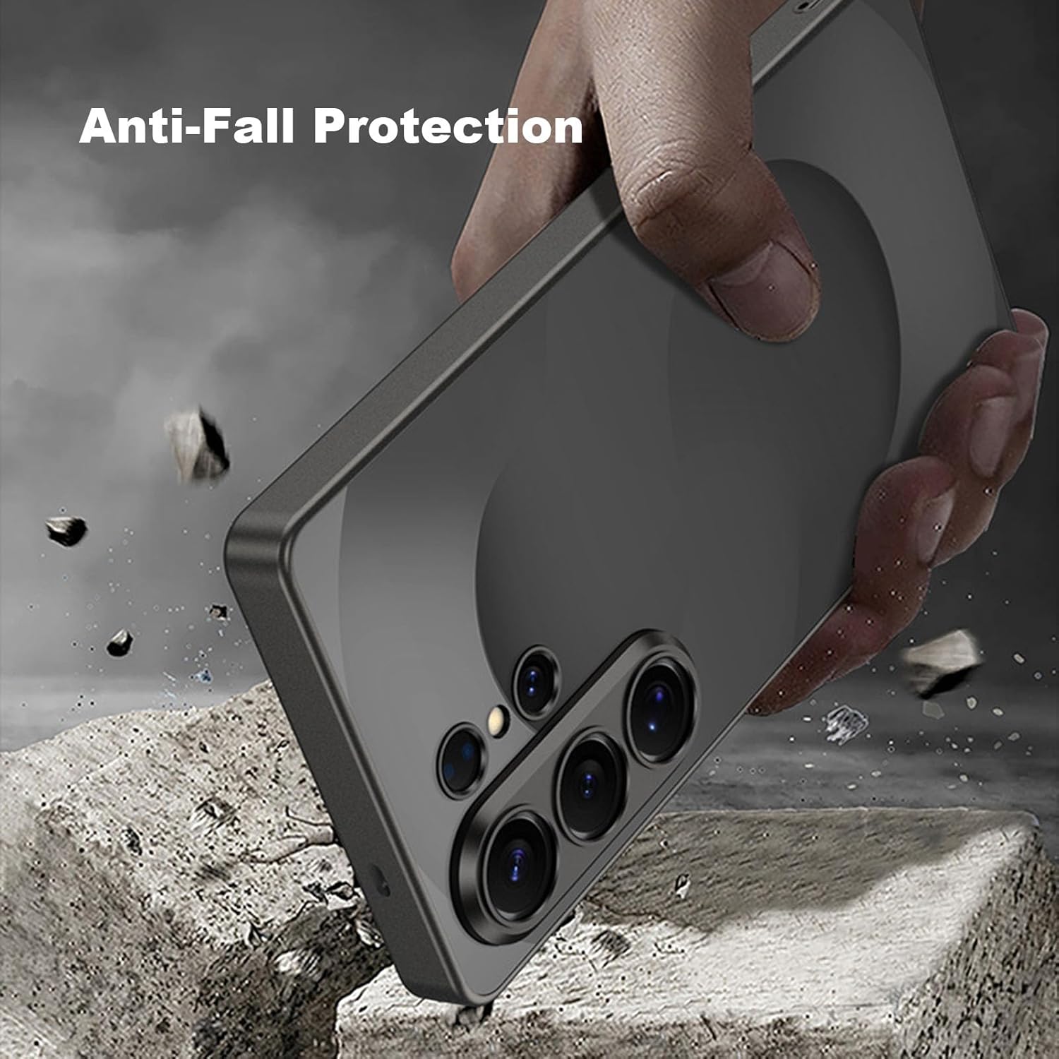 Ultra Thin Case for Samsung Galaxy S26 Ultra, All -Inclusive Camera Protection Frosted Cover, Cool Matte Shock Protection Shell(Gray)