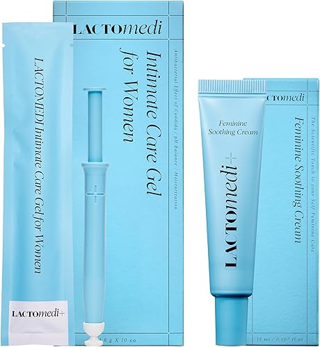 LACTOMEDI Gel de cuidado íntimo 10pcs y set de crema calmante