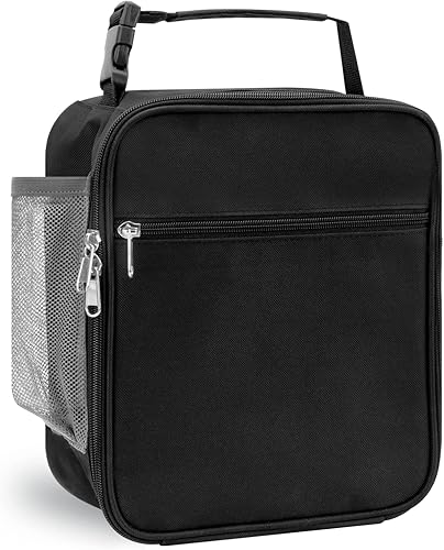 Miniatura 1 de Lonchera reutilizable para hombres y niños, pequeña bolsa de almuerzo para adolescentes, hombres, adultos, estudiantes, reutilizable, portátil, para