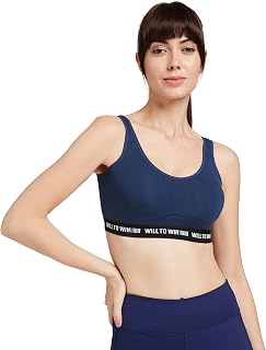 Van Heusen Women Proactive Comfort Fit Anti Bacterial Wireless Sports Bra - Available in Pack of 1 & 2 Price In India