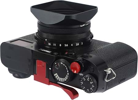 Amazon.com: Haoge Lens Hood Metal Square Bayonet for Fujifilm