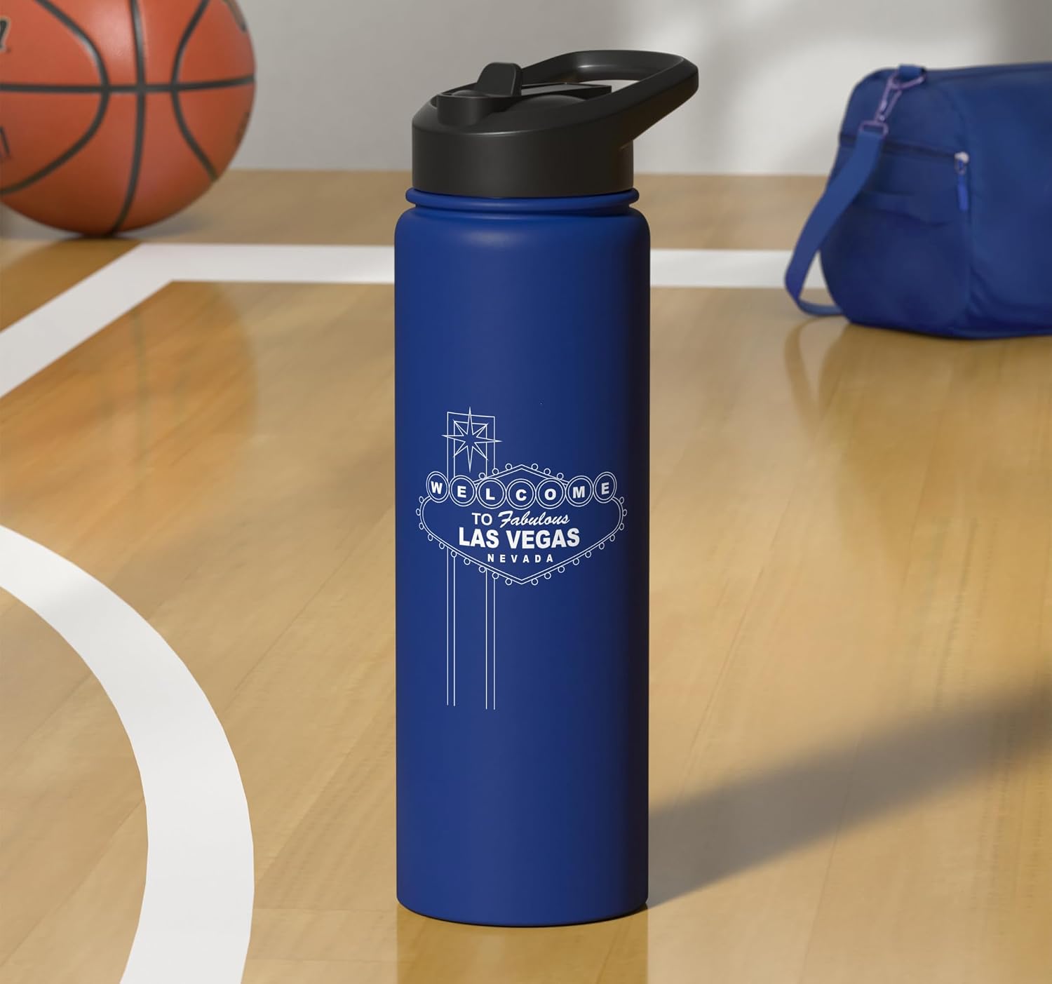 Welcome to Las Vegas Stainless Steel Insulated Water Bottle