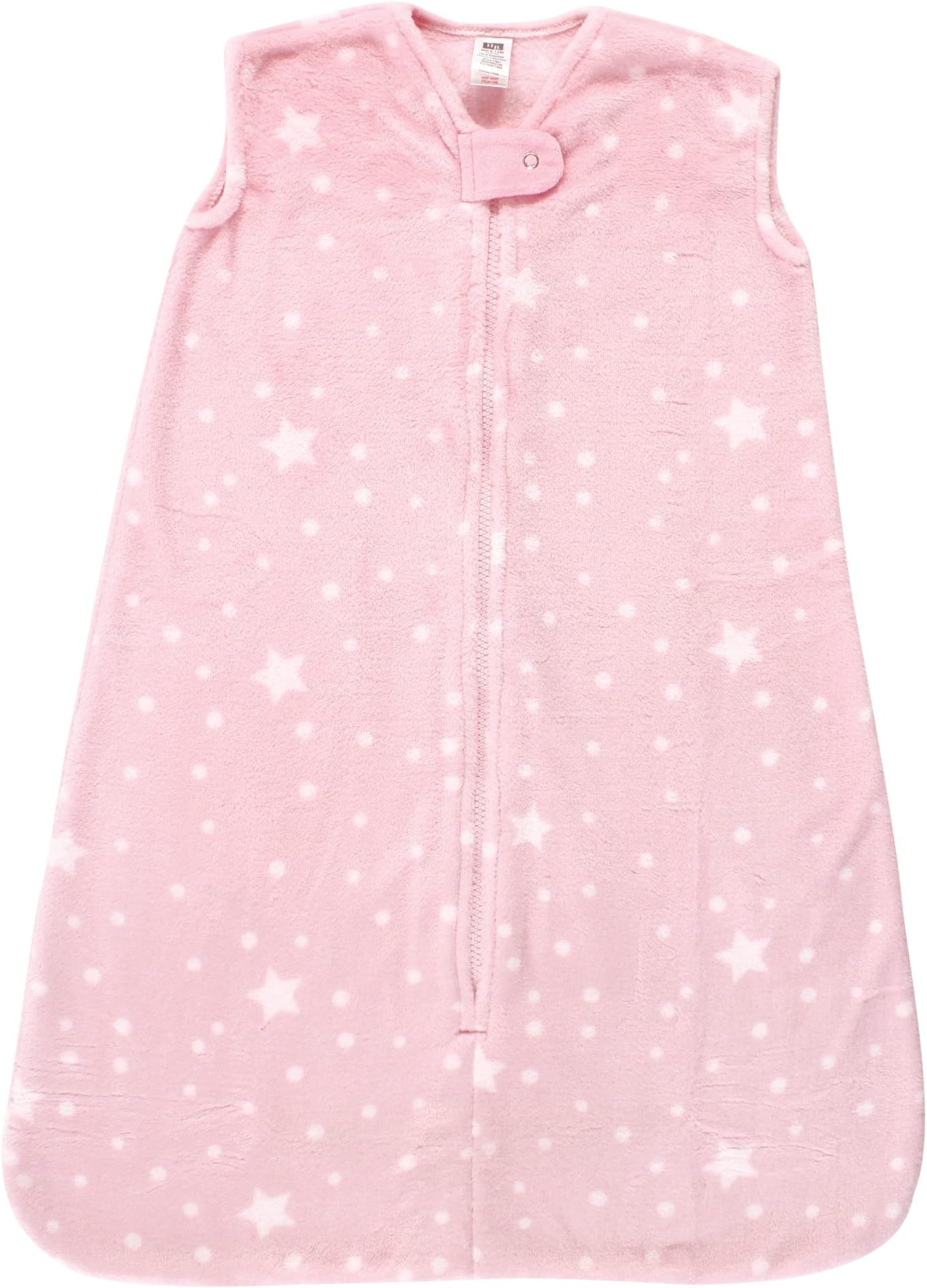 Hudson Baby Unisex Baby Long-sleeve Plush Sleeping Bag, Sack, Blanket Wearable Blanket