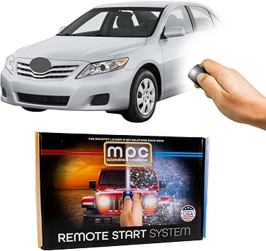 MPC Complete Add-On Remote Start Kit Compatible with Toyota Camry 2007-2011 - Hybrid - Uses Factory Remotes - Firmware Preloaded