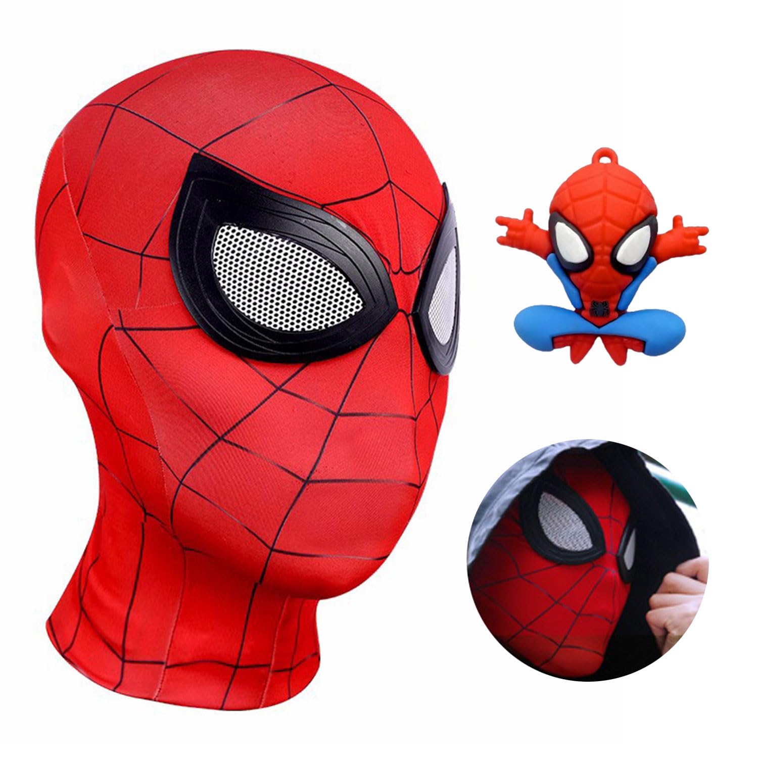 BendJoy Spider-Man Mask, Superhero Cosplay Spiderman Mask For Kids Adults, Halloween Mask For Spider-Man, Role Play Spider Man Costume Anime Mask, 3D Spider Man Mask For Masquerade Christmas Cosplay (B0D7QZ6NKQ) Amazon Price History, Amazon Price Tracker
