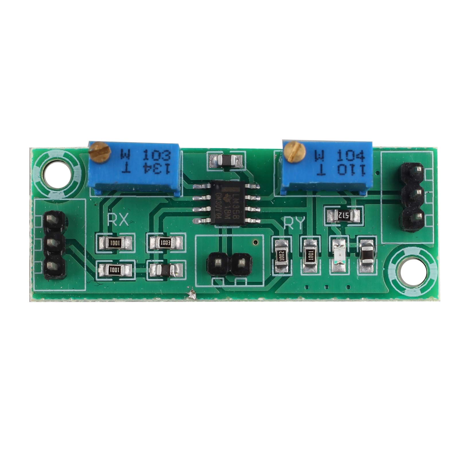 LM358 Amplificatore di segnale debole Amplificatore di tensione Modulo amplificatore operazionale a due stadi Unità di acquisizione collettore di segnale a singola alimentazione 3,5-24V DC