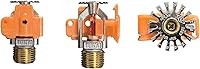 TUNA FM Approved Pendent Fire Sprinkler Head, 1/2" NPT 155°F K=5.6 Chrome, UL Listed Standard Response for Reliable Fire Protection