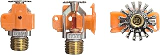 TUNA FM Approved Pendent Fire Sprinkler Head, 1/2" NPT 155°F K=5.6 Chrome, UL Listed Standard Response for Reliable Fire Protection