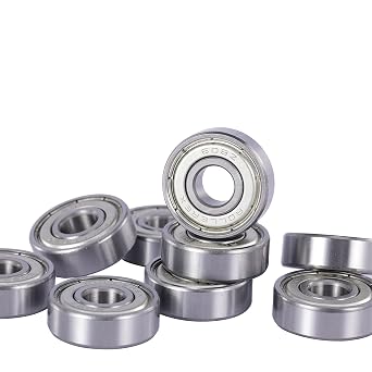Rollerex Pack of 20 608ZZ ABEC-5 Wheel Bearings For all products using roller skate wheels Chrome Steel - For inline, roller skates, skateboards, RipStik, etc