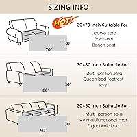 Vista 233 de gogobunny Funda de cama 100% impermeable de doble cara para perro, manta para mascotas, sofá, muebles, protector para cachorros, perros grandes